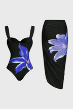 Sarah Conjunto de Baño de Dos Piezas Floral