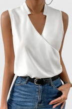 Yariela Blusa Suave de Verano con Escote en V