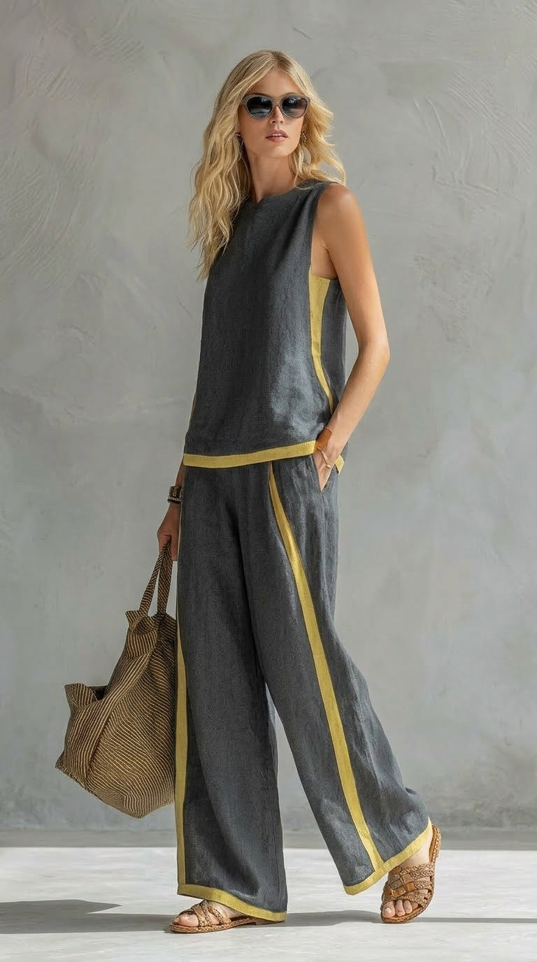 Leila | Conjunto Elegante de Dos Piezas