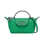 MINI BOLSO PARISIEN DE PIEL - VERDE ESMERALDA