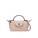 MINI BOLSO PARISIEN DE PIEL - ROSA CUARZO