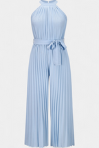 Patrizia Mono Palazzo Plisado con Cuello Halter