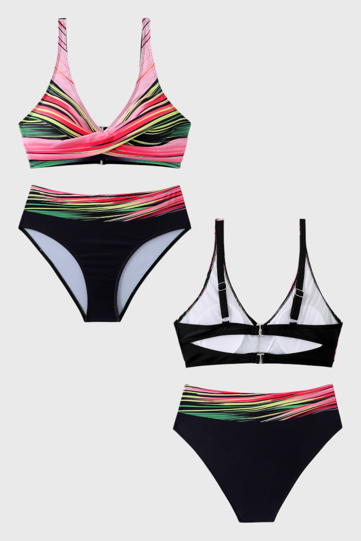 Isabel Conjunto de Bikini Moldeador Elegante