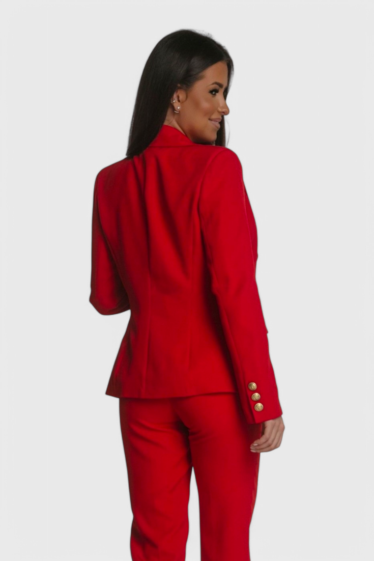 Rosalind Conjunto de Blazer y Pantalones Elegante