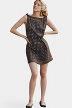 Lorena Vestido Mini Montmartre Foulard