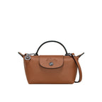 MINI BOLSO PARISIEN DE PIEL - MARRÓN