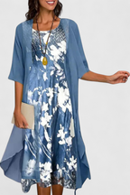 Venezia Vestido Floral Elegante