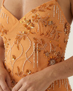 Vestido corto Jardín de Ámbar