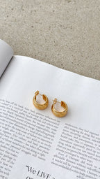 Pendientes Ziggy - Dorado