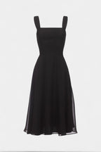 Mary Vestido Midi A-Line Sin Mangas