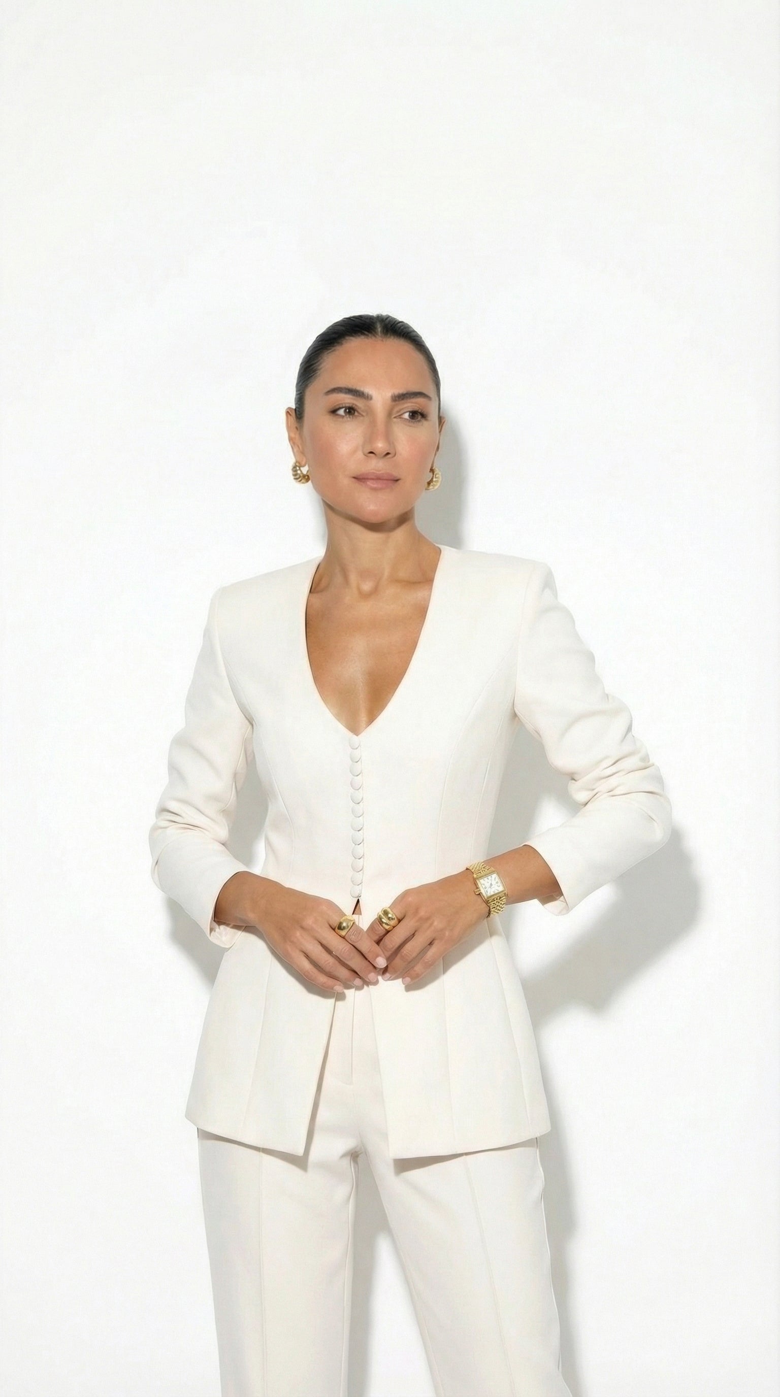 MADAME | Traje Sastre de Mujer en Blanco