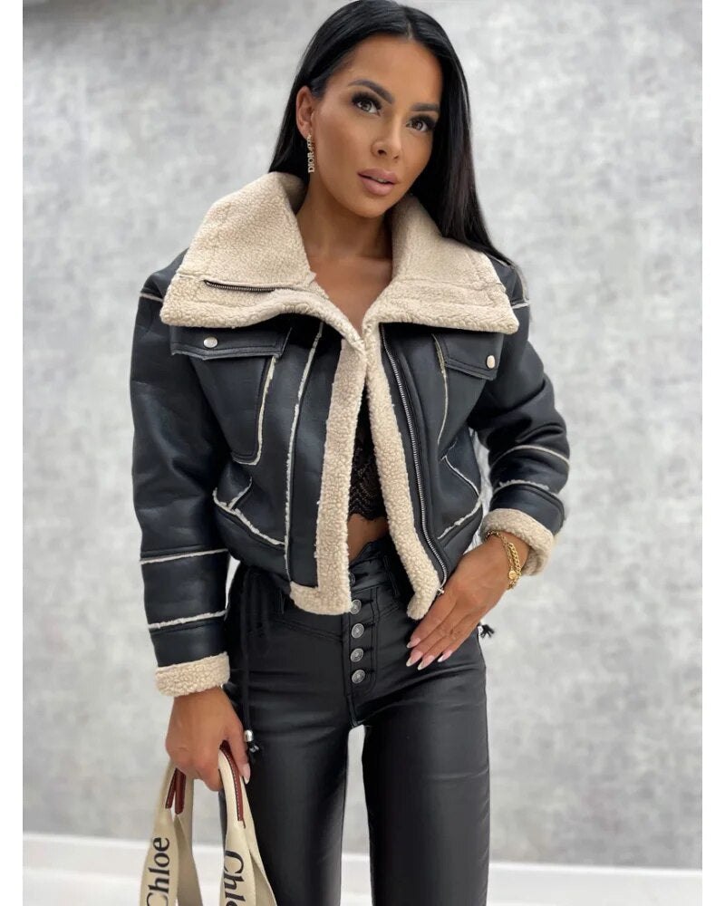 Chaqueta Niort Elegante de Cuero