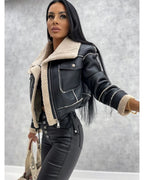 Chaqueta Niort Elegante de Cuero