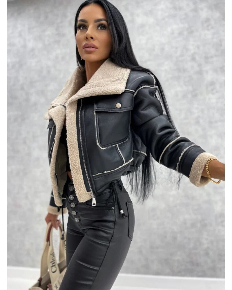 Chaqueta Niort Elegante de Cuero