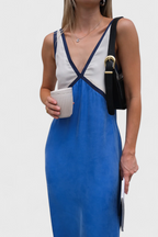 Diamond Vestido Boho de Verano con Escote en V
