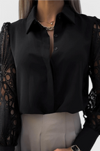Tabitha Blusa Chic de Corte Relajado