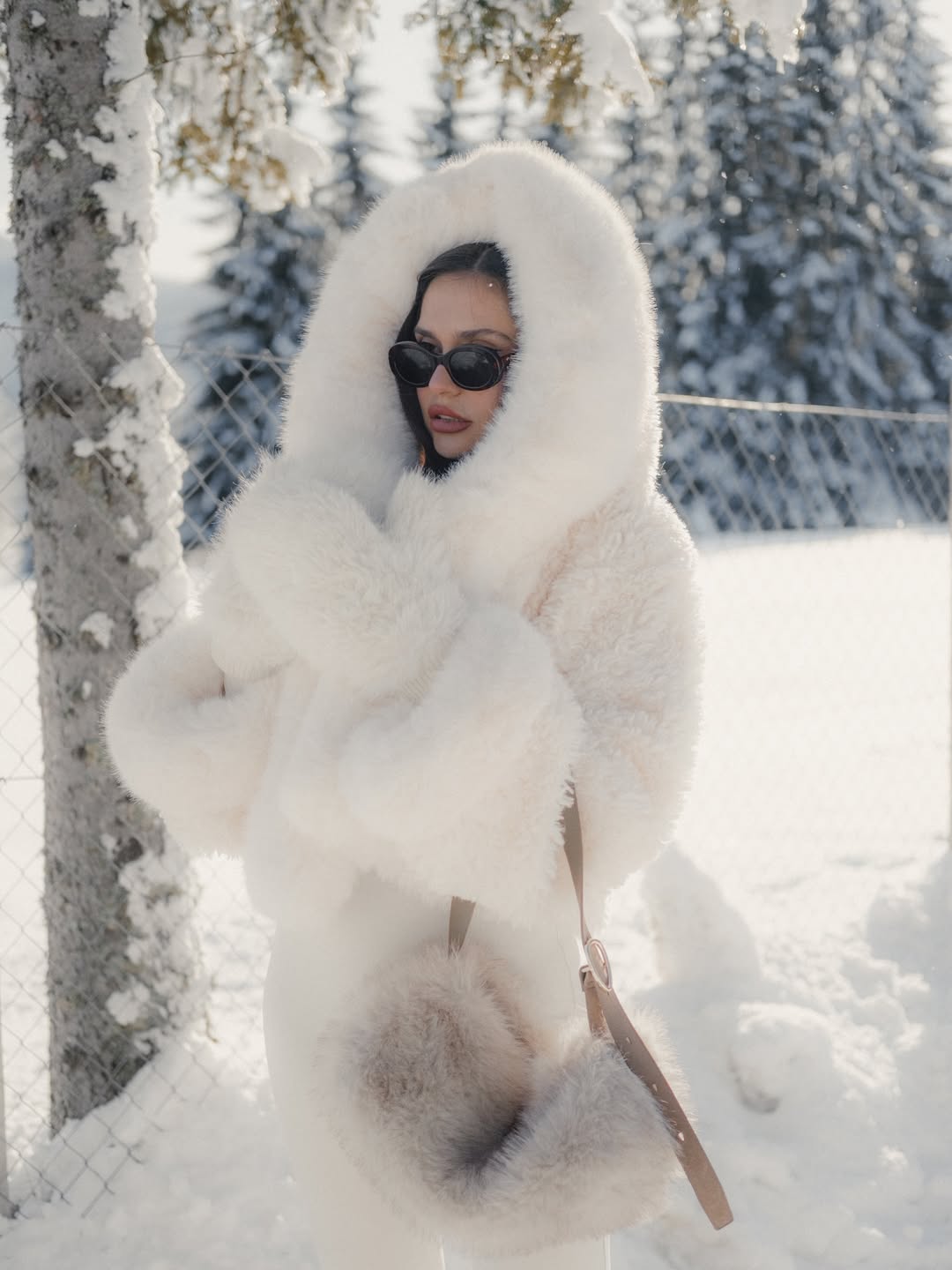 Ivory Edition Luxe | Chaqueta de pelo