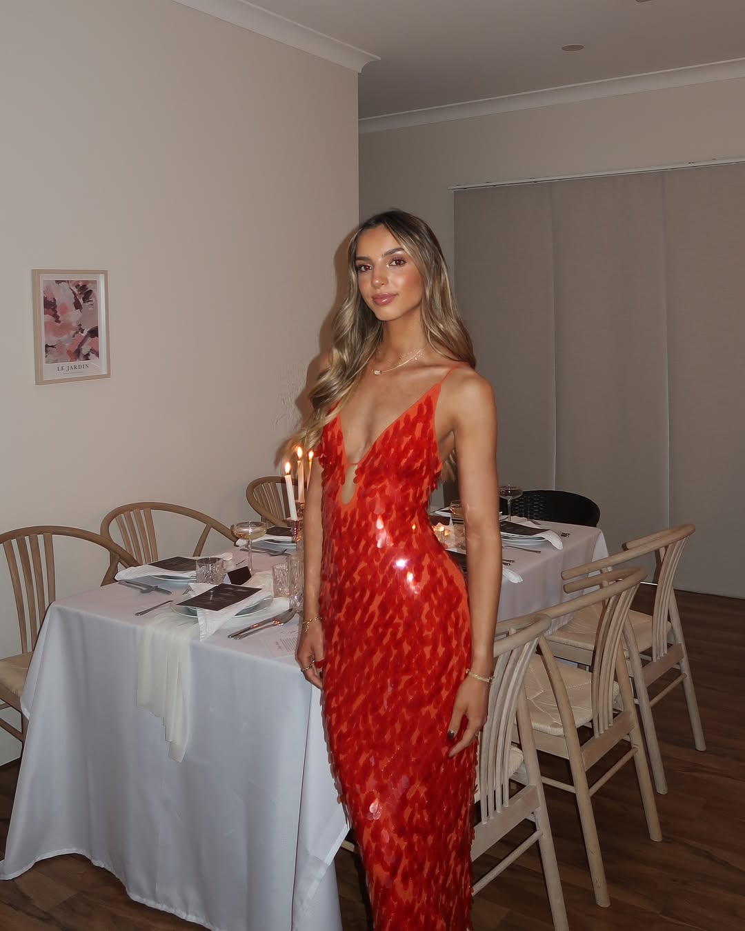 Alejandra | Vestido Largo Maxi con Lentejuelas