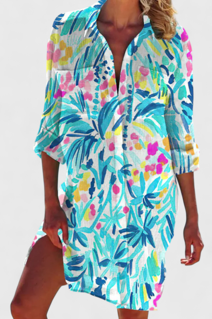 Maripaz Camisa de Verano Cómoda y Colorida