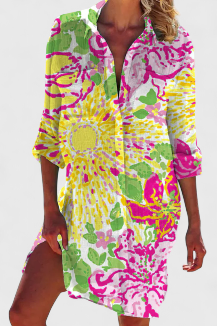 Maripaz Camisa de Verano Cómoda y Colorida