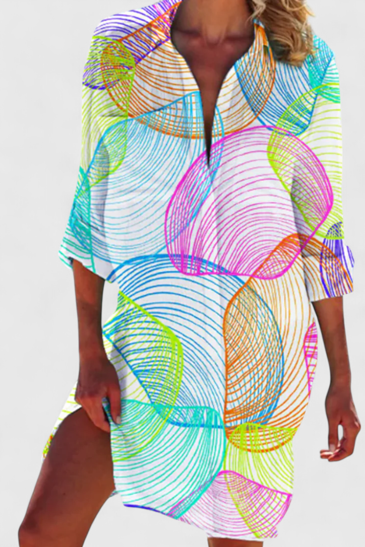 Maripaz Camisa de Verano Cómoda y Colorida