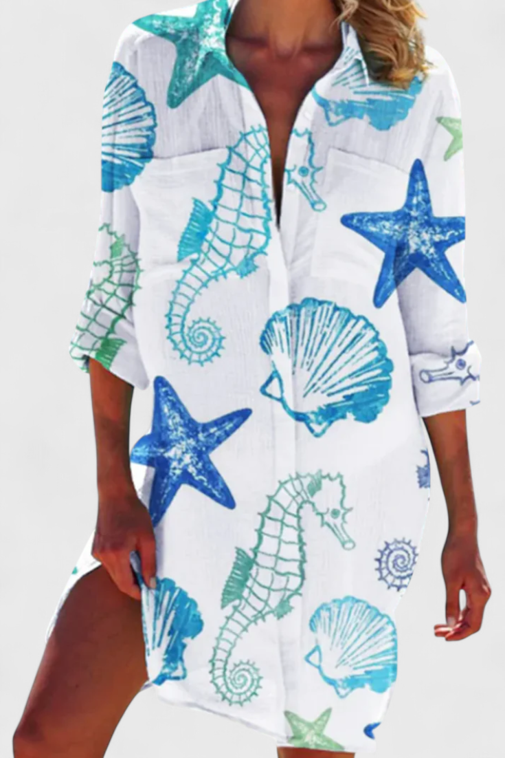 Maripaz Camisa de Verano Cómoda y Colorida