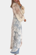 Blusa Maxi de Encaje Nyxelle