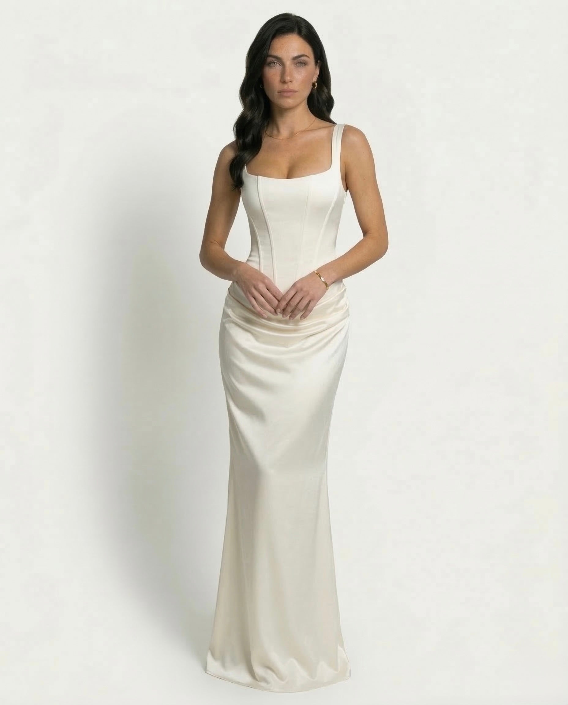 Vestido Escultura Roja