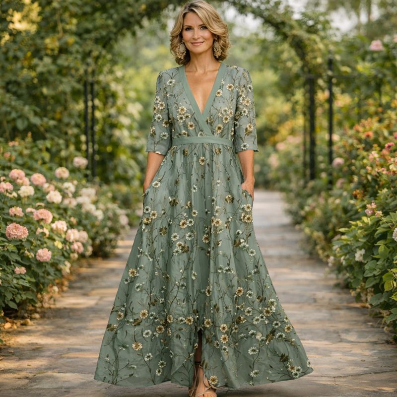 AIMEE | Vestido Maxi Elegante