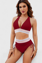 Mireille Conjunto de Bikini con Cintura Alta y Control de Abdomen