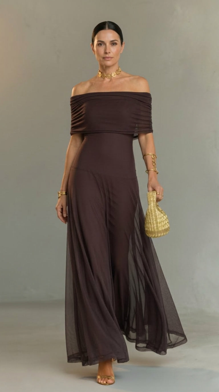 GIORGINA - Vestido largo de diseño