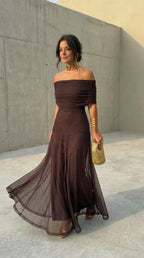 GIORGINA - Vestido largo de diseño