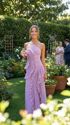 ELISIA | Vestido Maxi Elegante con Volantes