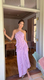 ELISIA | Vestido Maxi Elegante con Volantes