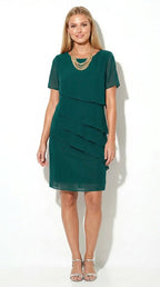 KENDRA | Vestido Elegante de Capas