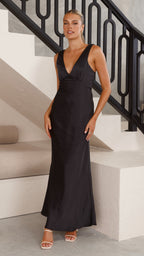Vestido Maxi Sofía - Negro