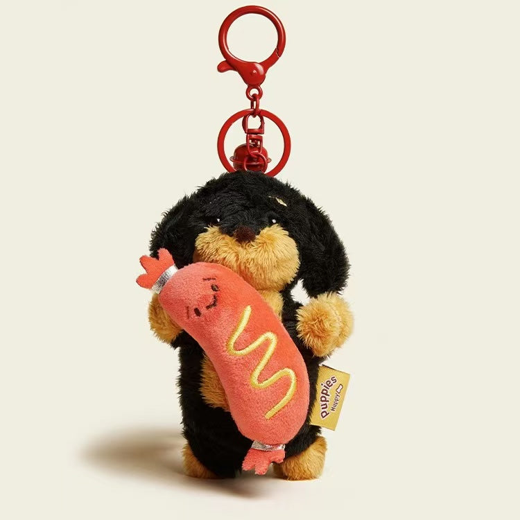 Charm de Peluche Cachorro para Bolso