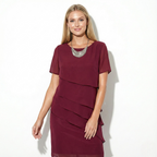 KENDRA | Vestido Elegante de Capas