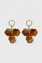 Pendientes con Colgante de Flor