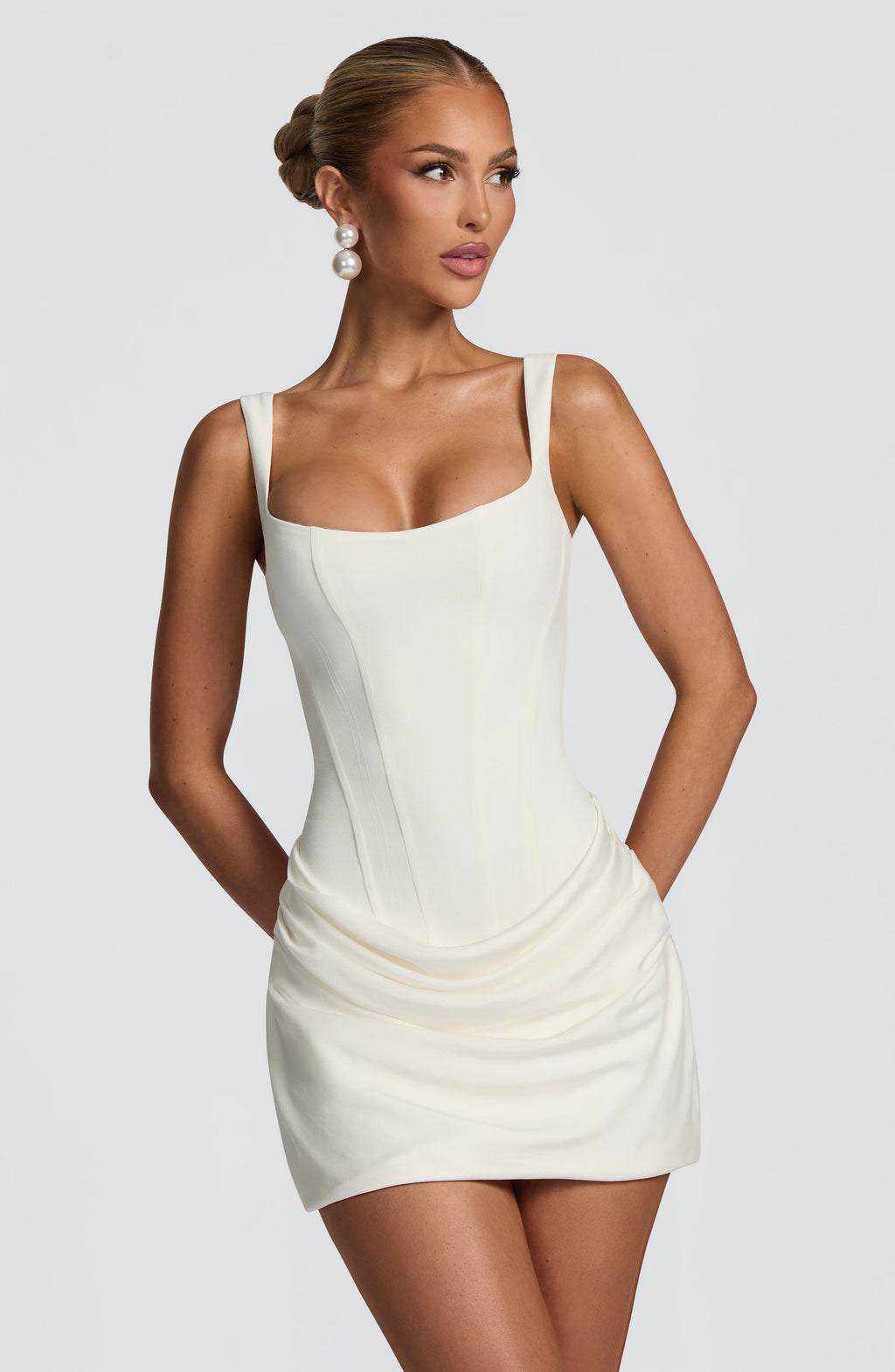 Ivory Luxe - Elegance Mini dress