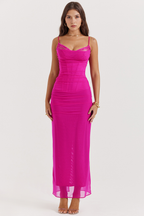 AURELIA | Vestido de Malla con Encaje