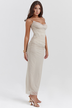 AURELIA | Vestido de Malla con Encaje