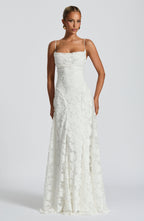 SERENA™ | VESTIDO LARGO ENCAJE