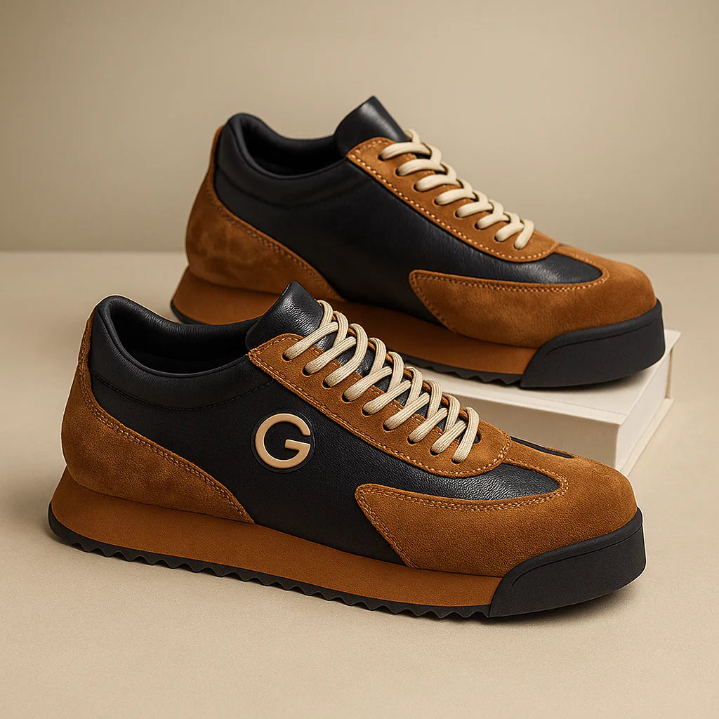 Elegantes zapatos de piel