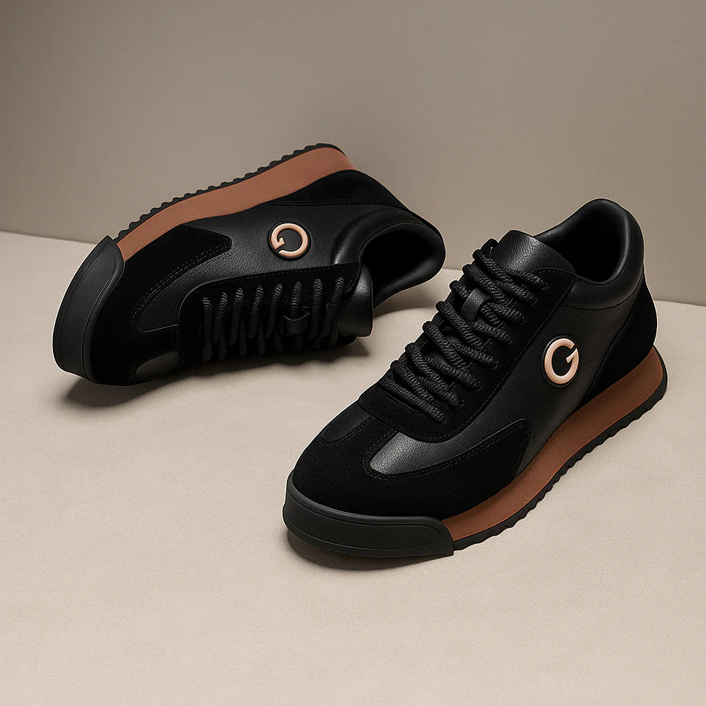 Elegantes zapatos de piel