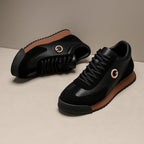 Elegantes zapatos de piel
