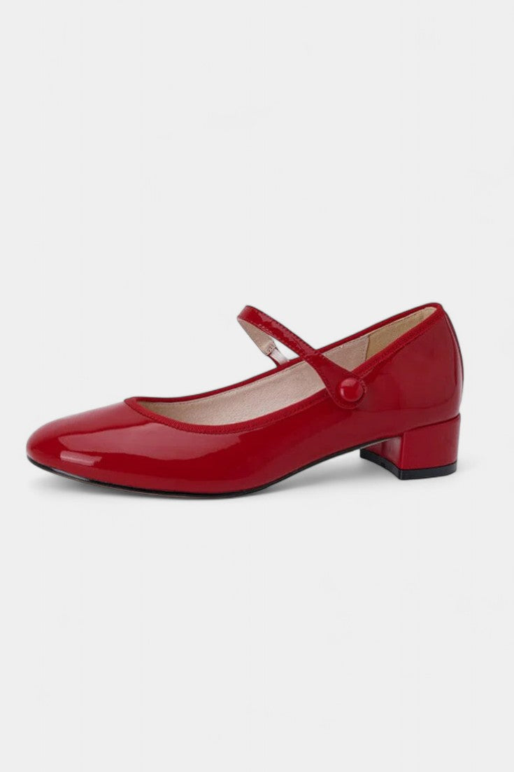Livy Mary Janes de Cuero Atemporales