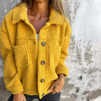 Chaqueta de Algodón Elegante para Otoño & Invierno