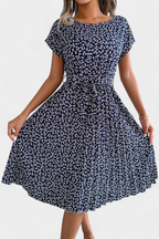 Galilea Vestido Midi Floral de Inspiración Campestre