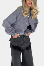 Lulu Chaqueta Casual Minimalista